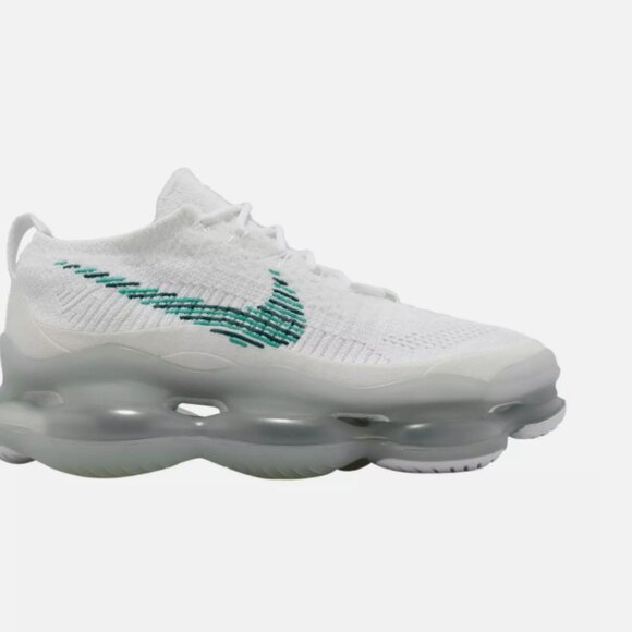 Nike Air Max Scorpion FK White Geode Teal Men Casual Shoes Sneakers - Picture 3 of 8